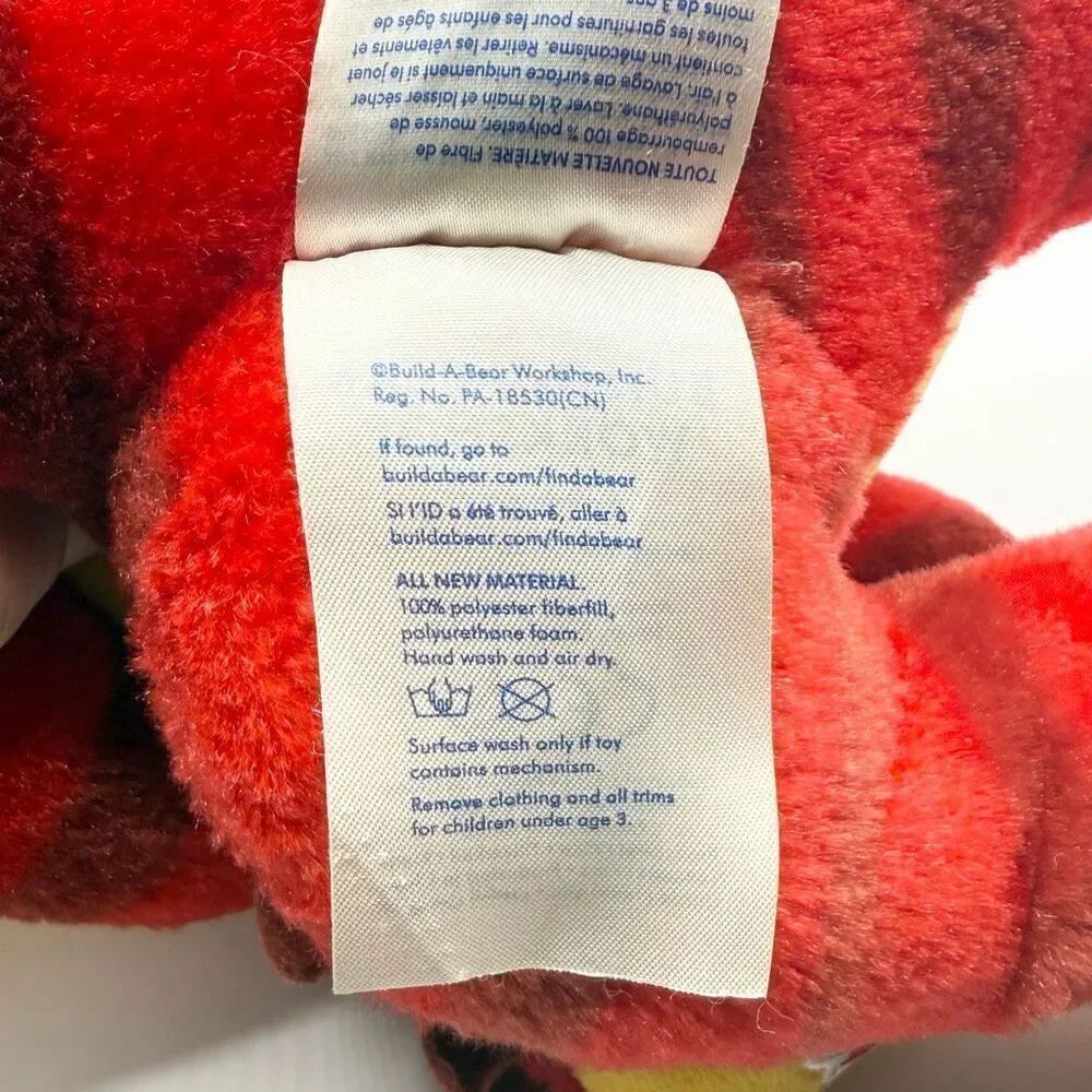 Build-a-Bear Raptor Red Dinosaur Plush 19” - Picture 6 of 9